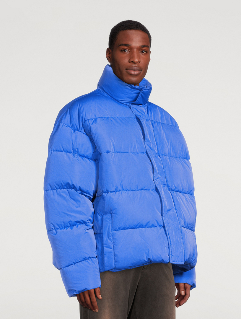 Balenciaga puffer store jacket blue