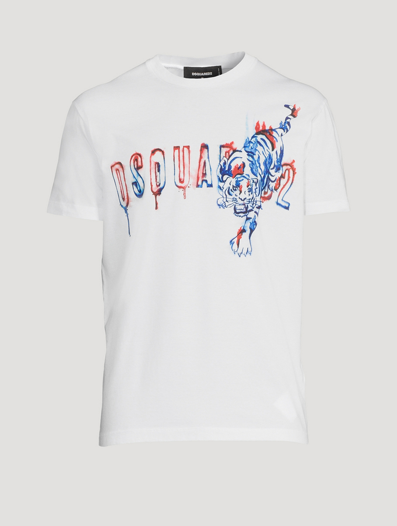 Dsquared2 tiger best sale t shirt