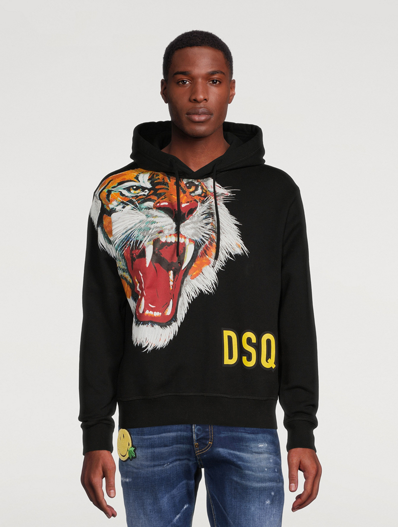 Cotton sweatshirt hotsell with tigers