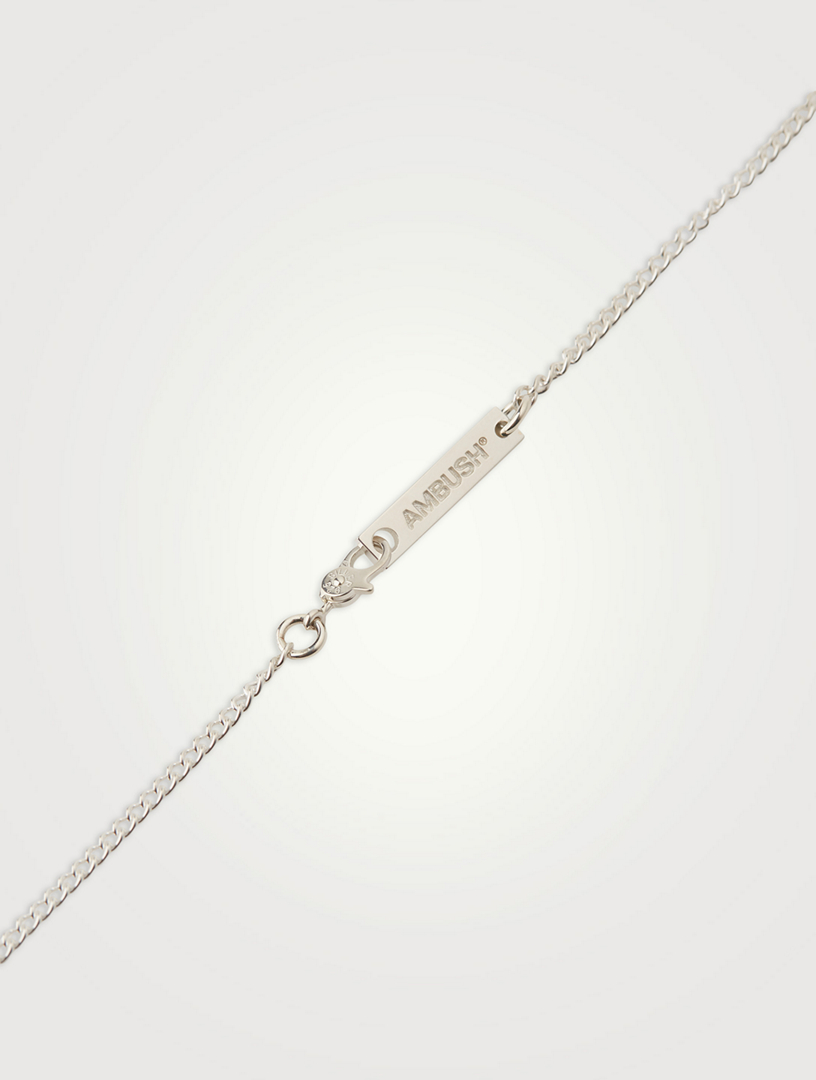 Sterling Silver Pill Charm Necklace