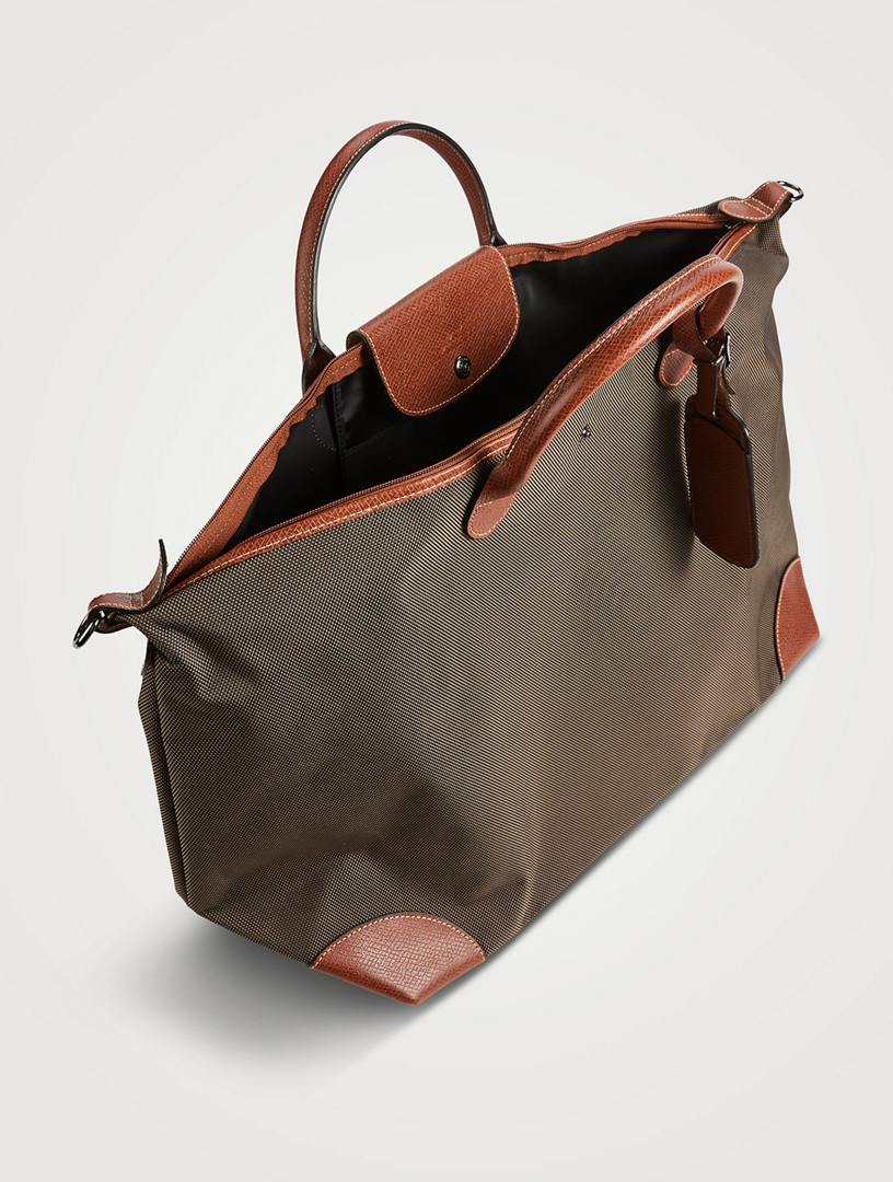 Boxford S Travel bag Brown - Canvas