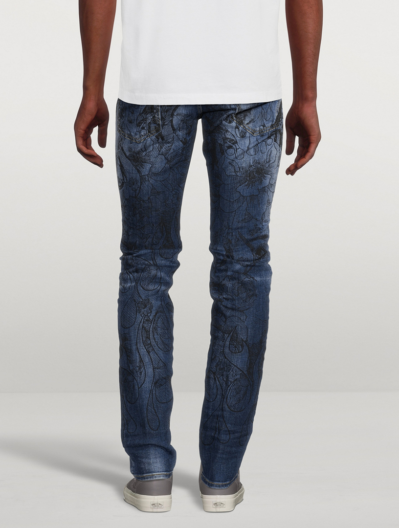 Cool Guy Graphic Skinny Jeans