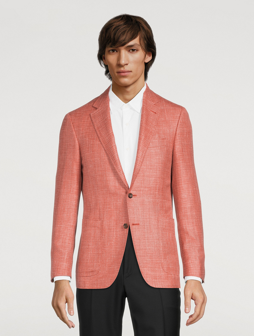 Wool, Silk And Linen Kei Jacket