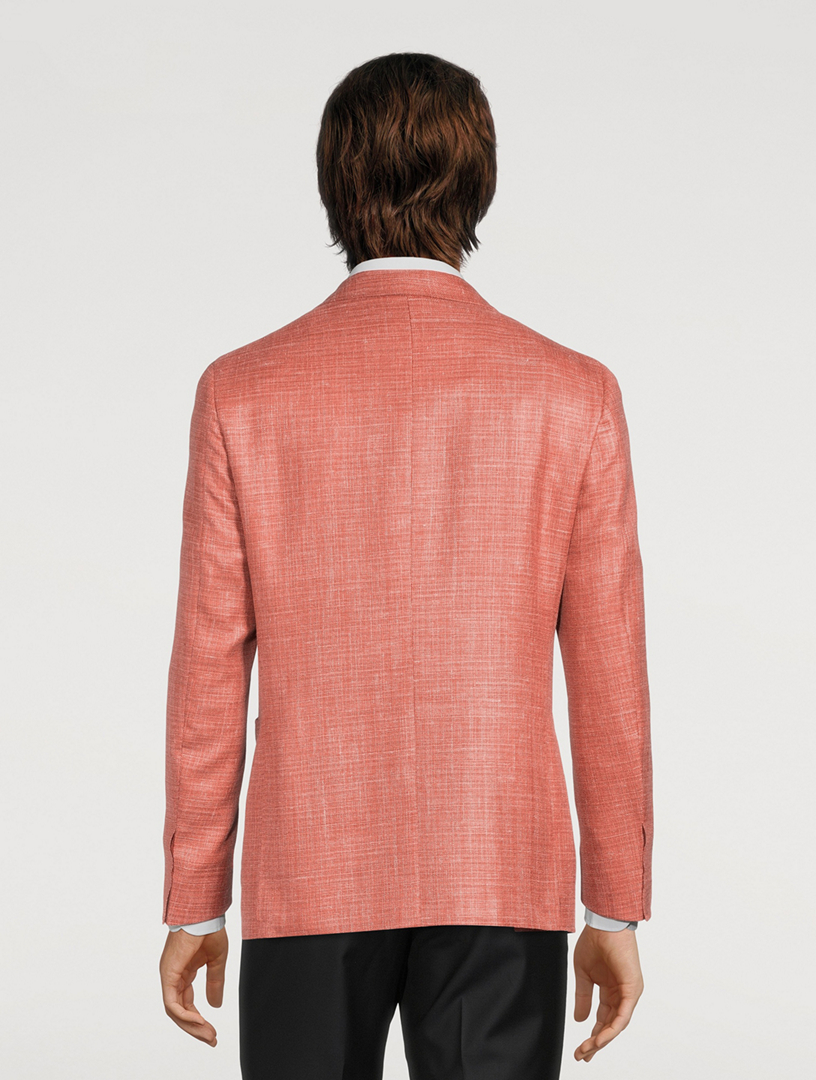Wool, Silk And Linen Kei Jacket