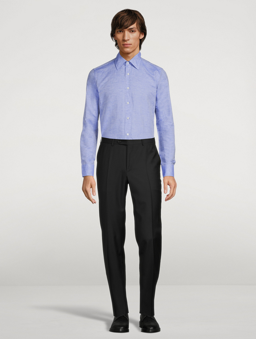 Linen And Cotton Shirt