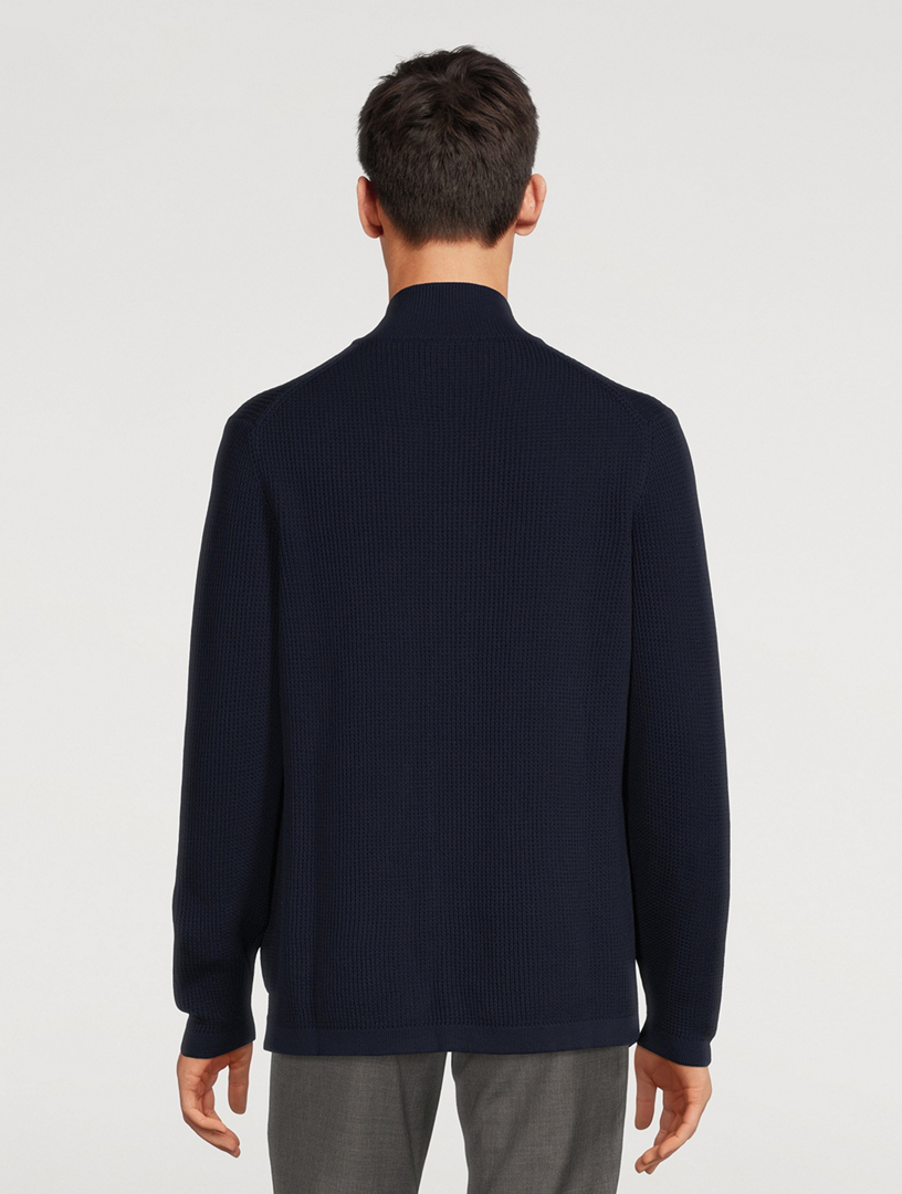 Cotton Hybrid Cardigan