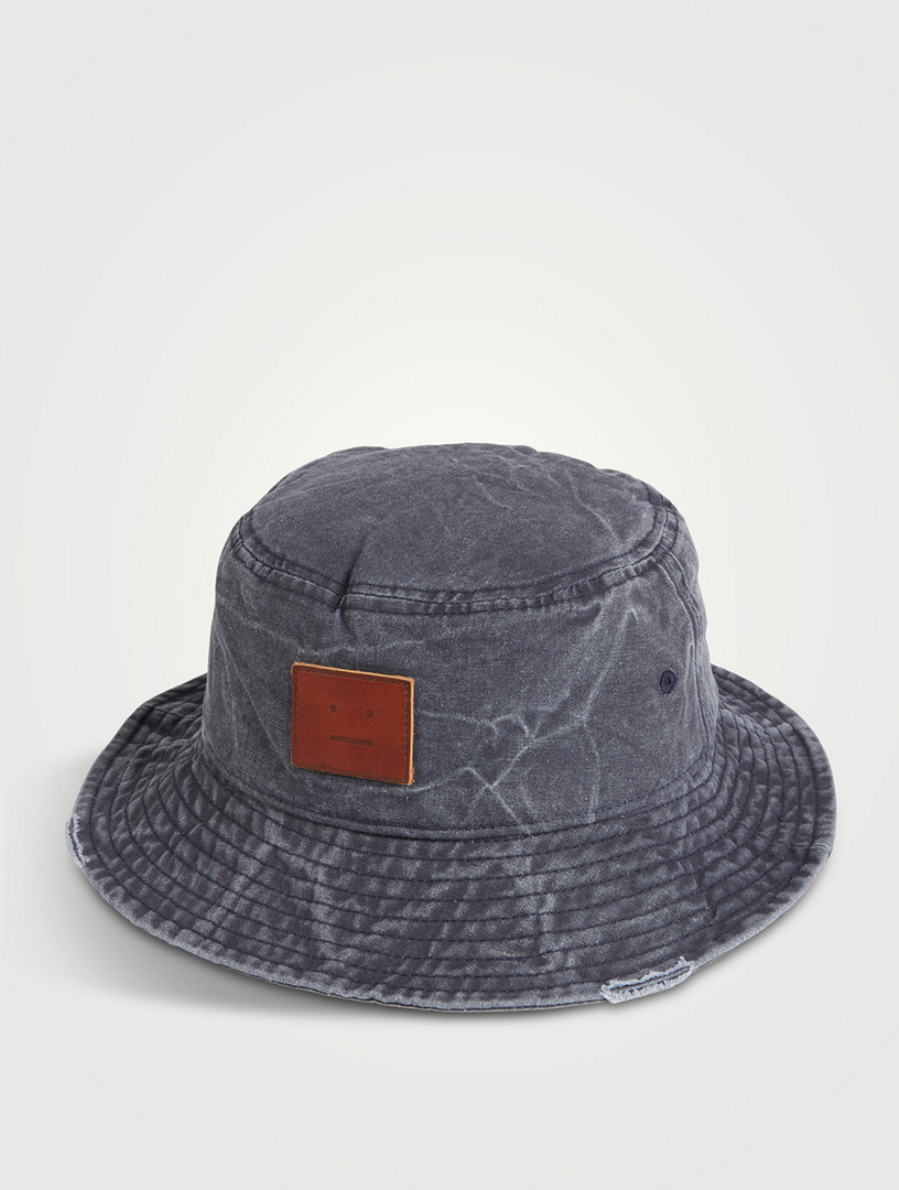 Washed Denim Bucket Hat