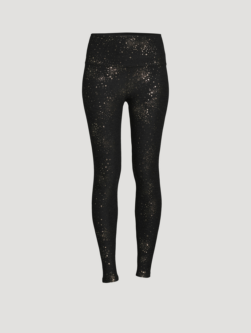 BEYOND YOGA Legging a taille haute Lucky Stars brillant doux Holt Renfrew