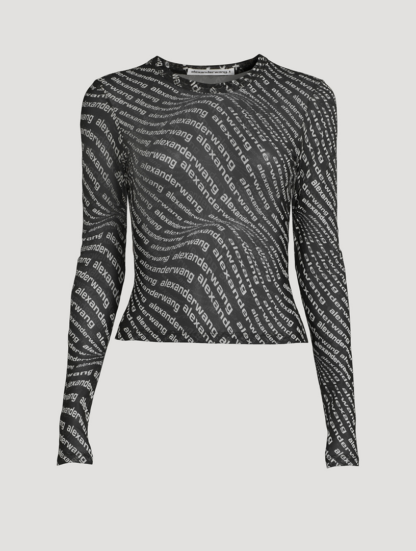 alexander wang mesh top