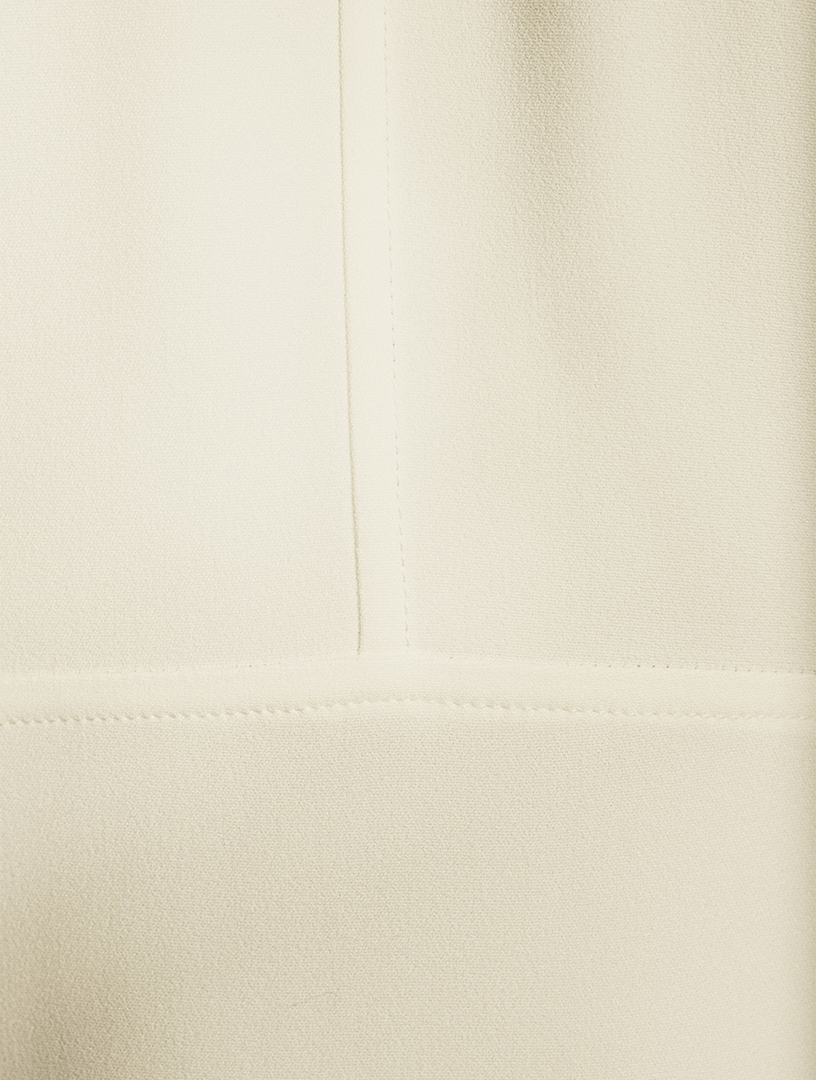 Cold-Shoulder Midi Dress