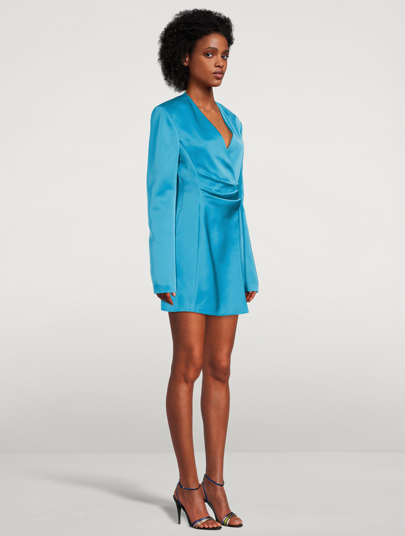 kookai majestic wrap dress