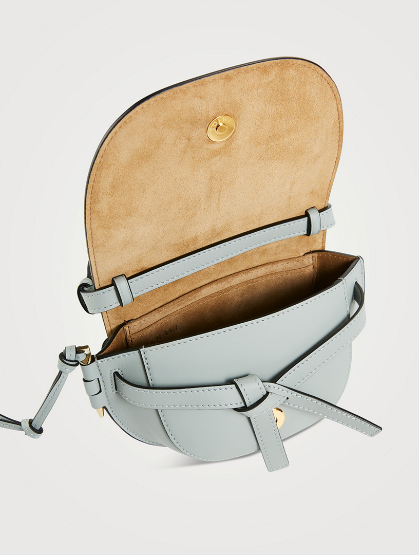 Mini Gate Dual Leather Crossbody Bag