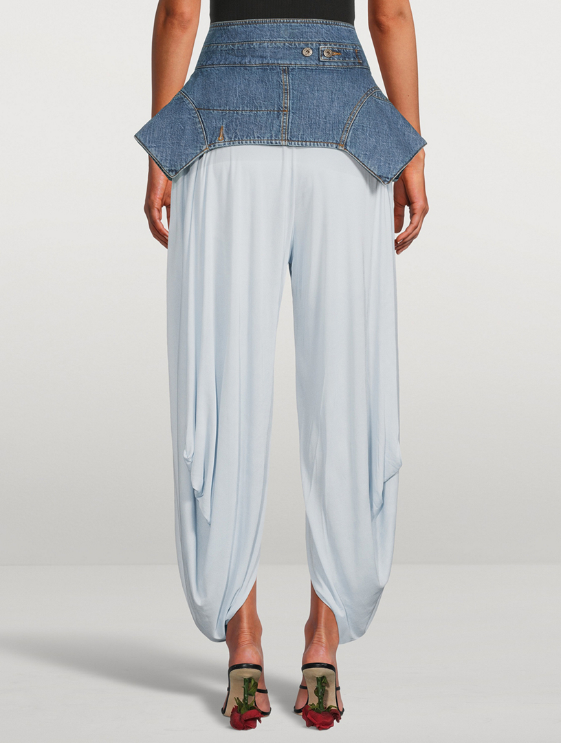Denim Obi Belt