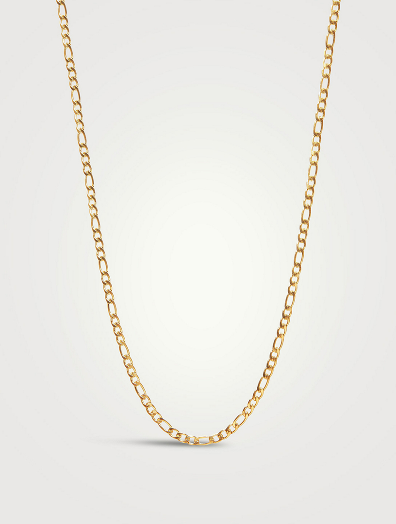 Gold plated figaro on sale chain