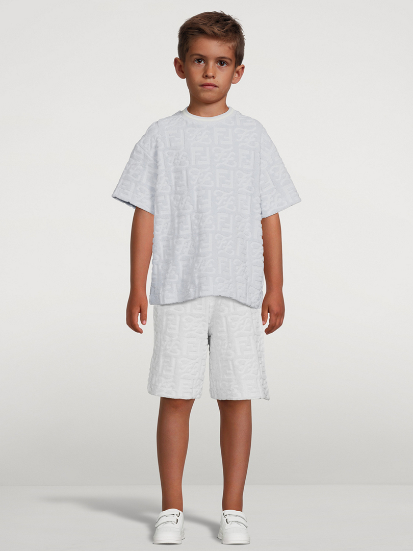 Kids Cotton Stretch Terry T-Shirt