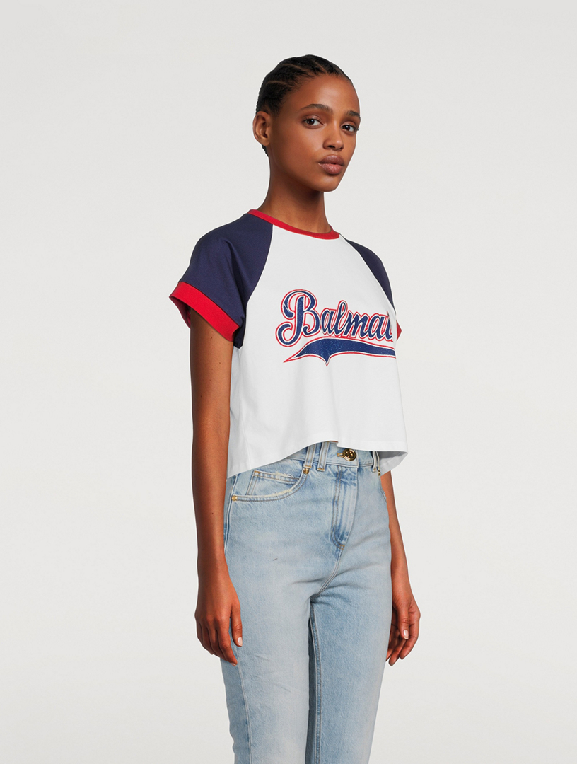 Atlanta Braves Crop Tee 