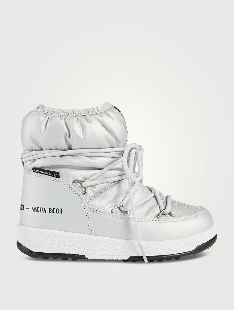 PROTECHT JUNIOR LOW SILVER NYLON BOOTS