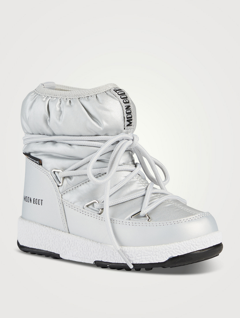 PROTECHT JUNIOR LOW SILVER NYLON BOOTS