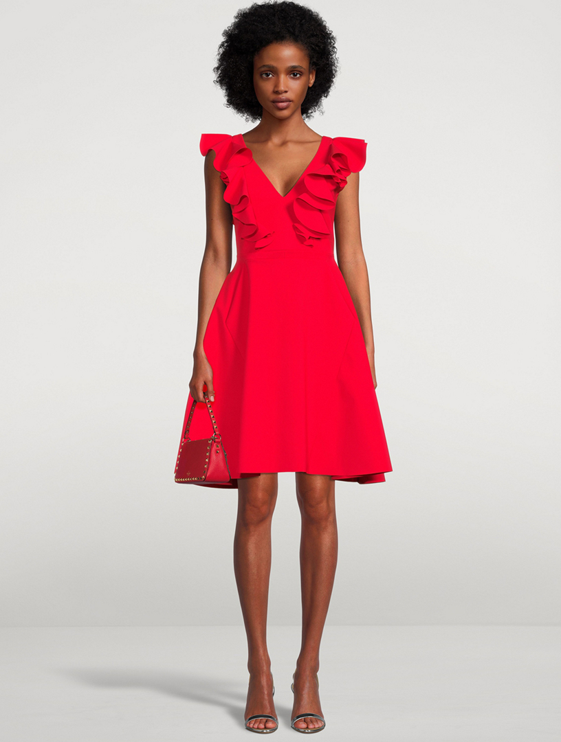 Ogier Ruffled Mini Dress