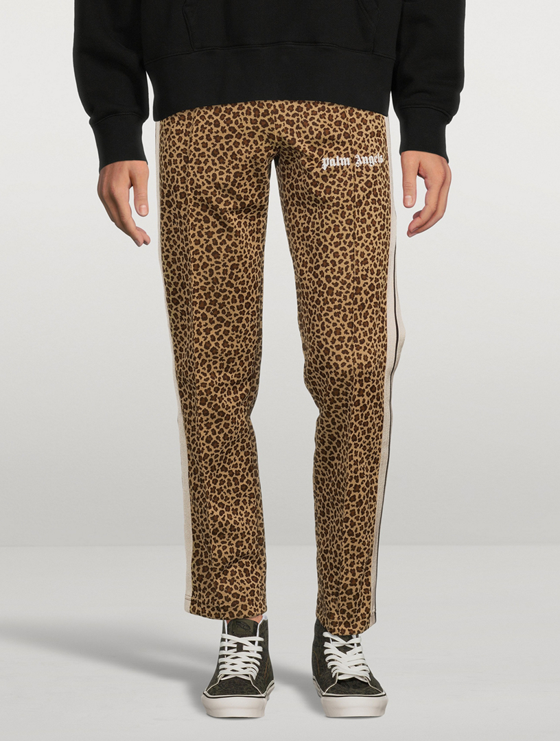 Palm angels best sale leopard pants