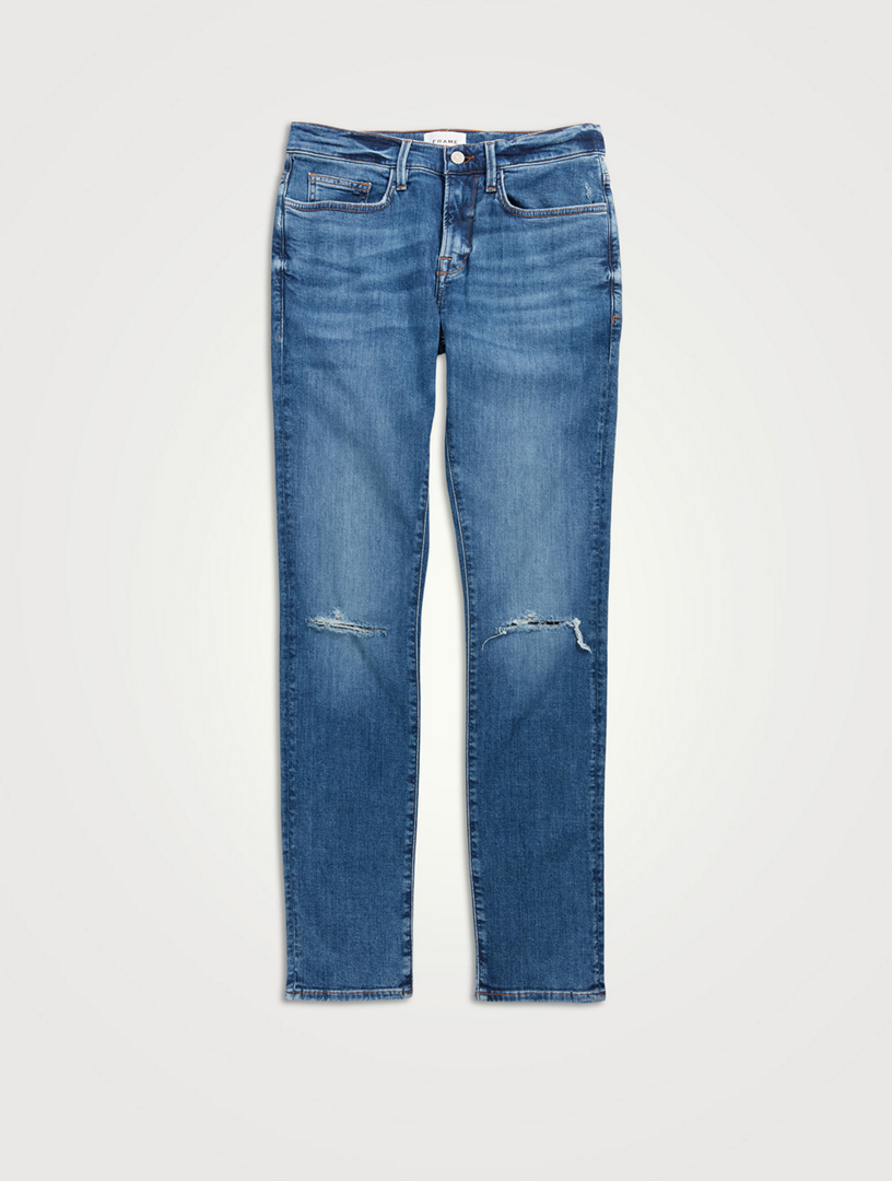 L-Homme Degradable Skinny Jeans