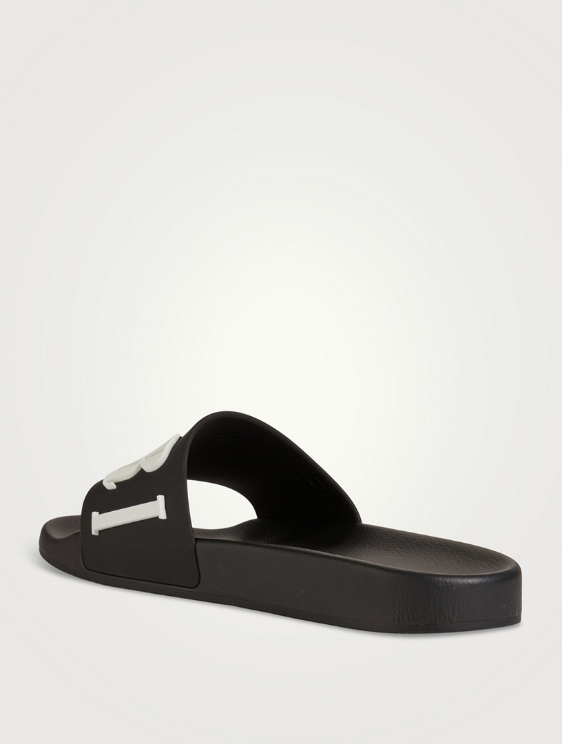 AMIRI Logo Pool Slide Sandals | Holt Renfrew