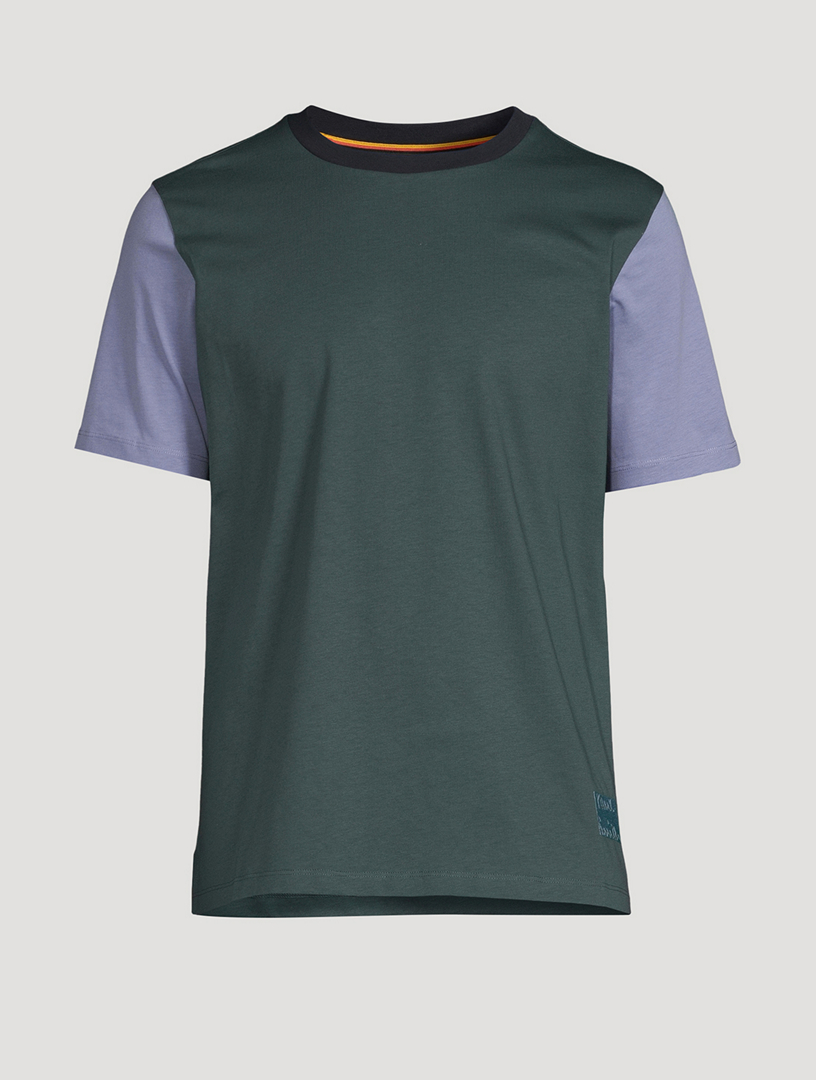 Cotton Colourblock T-Shirt