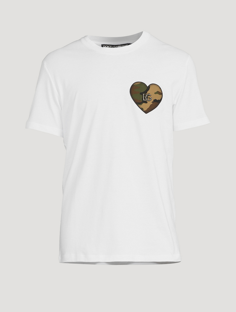 Dolce gabbana heart t shirt outlet