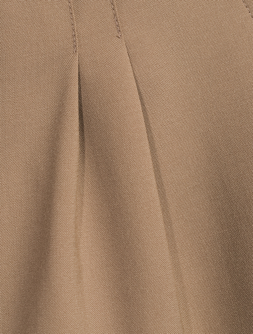 Tapered Wool Trousers