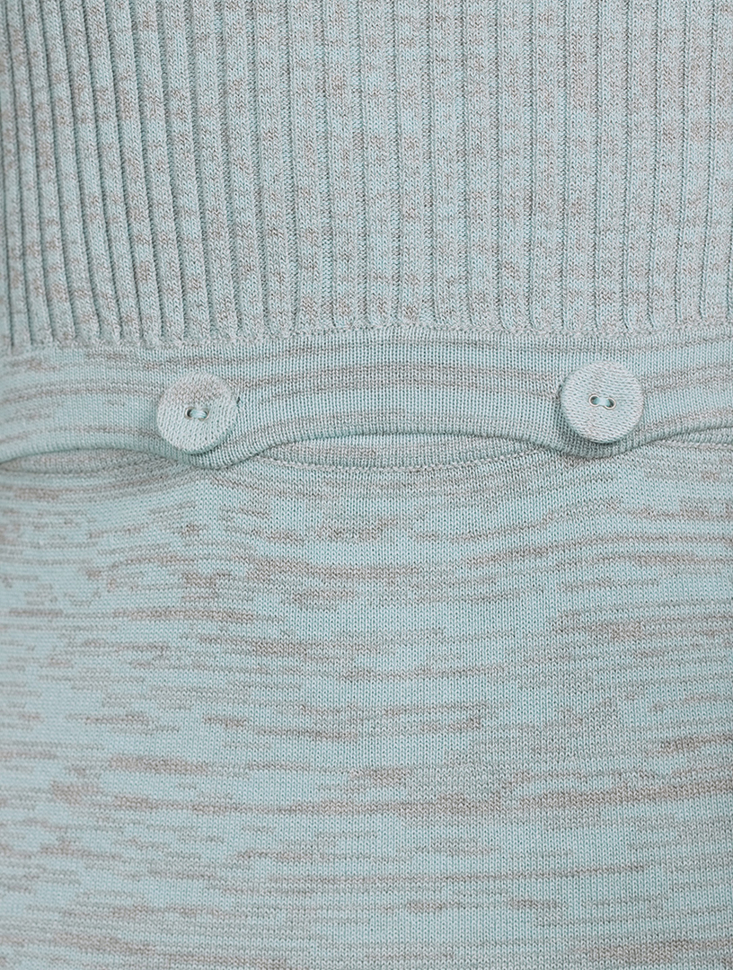 Ruched Disconnect Knit Cami Dress