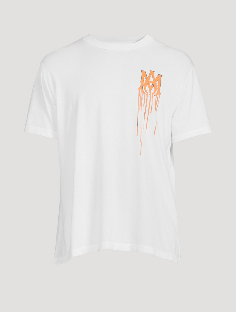 Amiri Spray Paint Ma T-Shirt Black/Orange