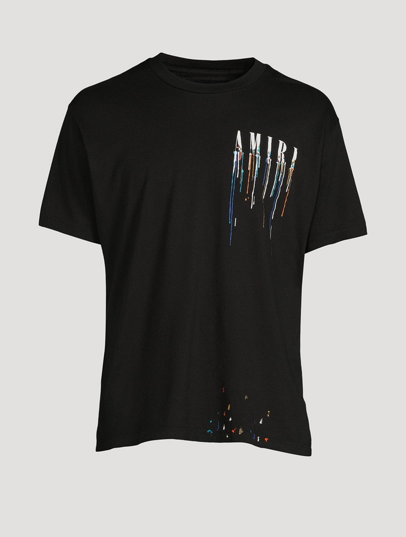 Amiri Paint Drip T-shirt Black – Synergy Sourcing