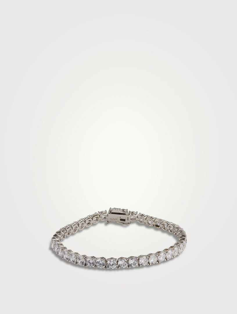 Hailey Round Prong Tennis Bracelet