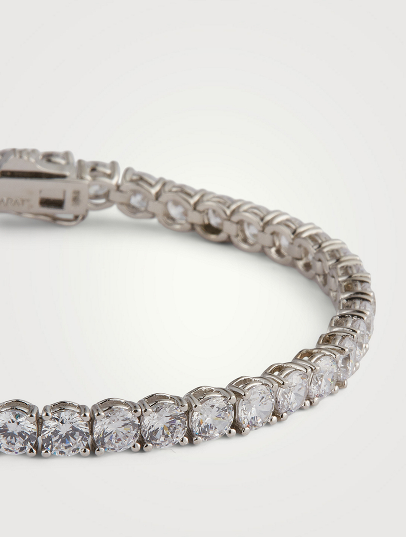 Hailey Round Prong Tennis Bracelet