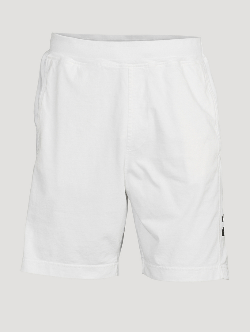 STONE ISLAND Cotton Fleece Shorts Holt Renfrew