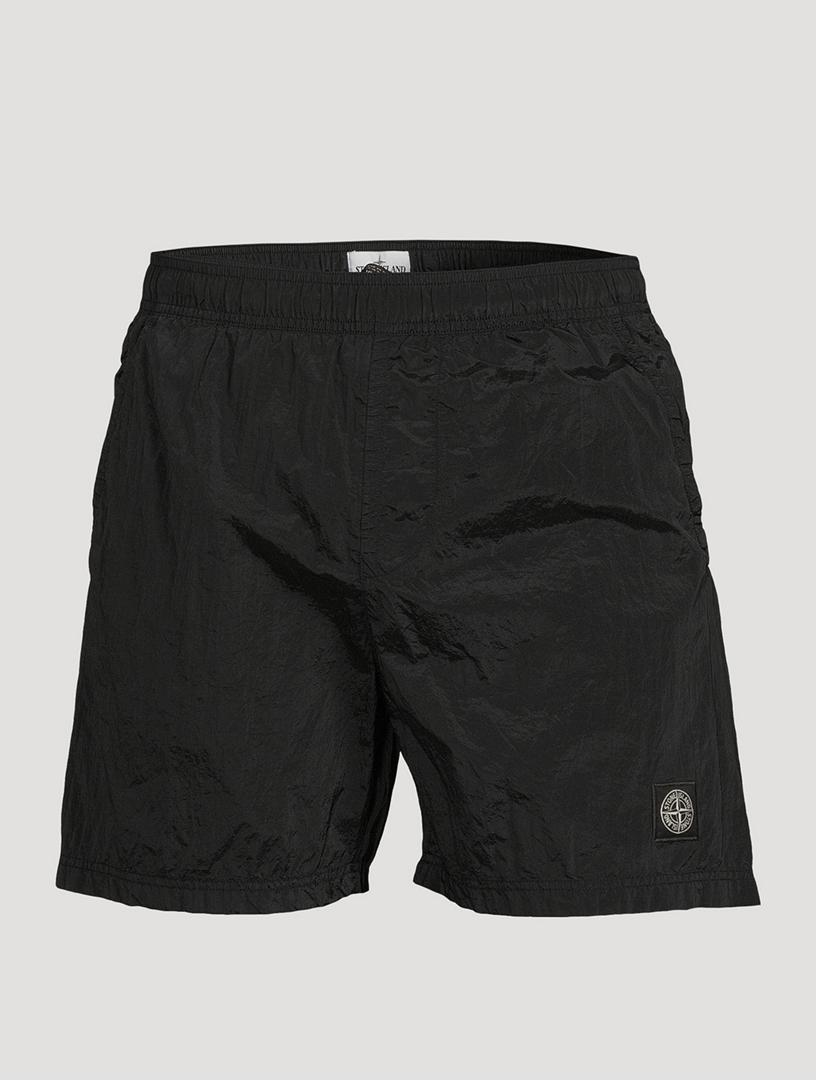 Nylon metal swim shorts hot sale