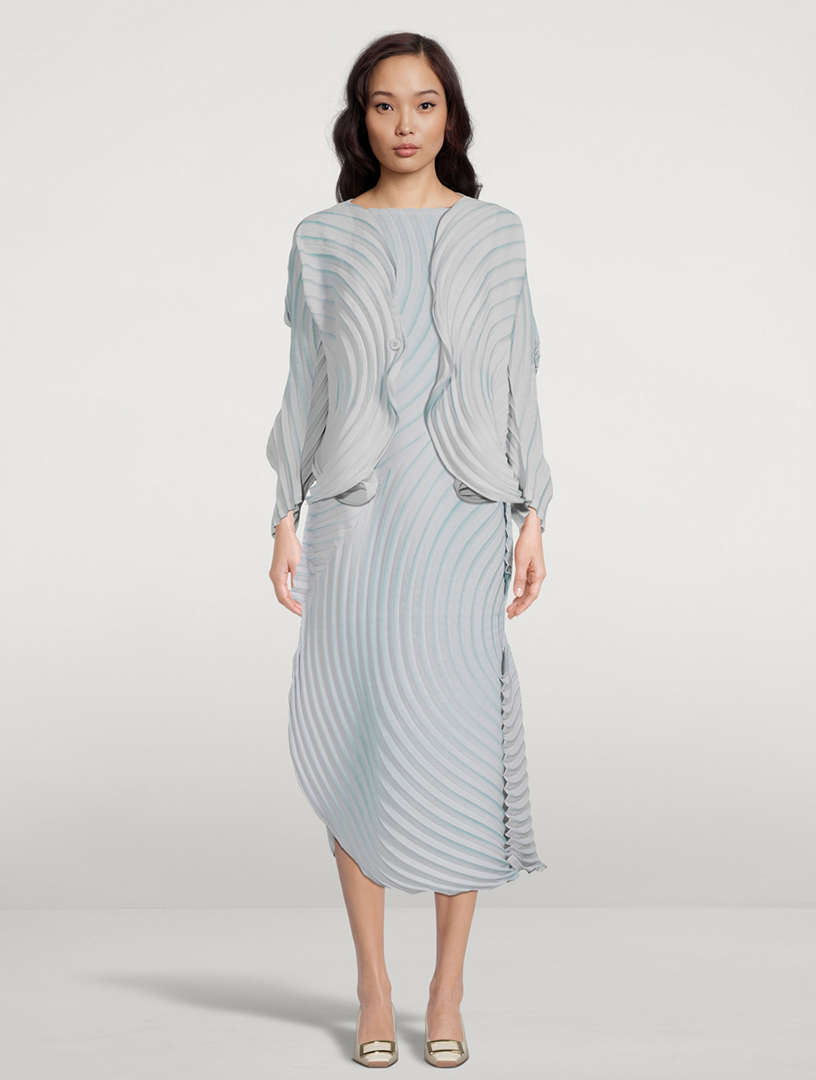Silence Pleats Cardigan
