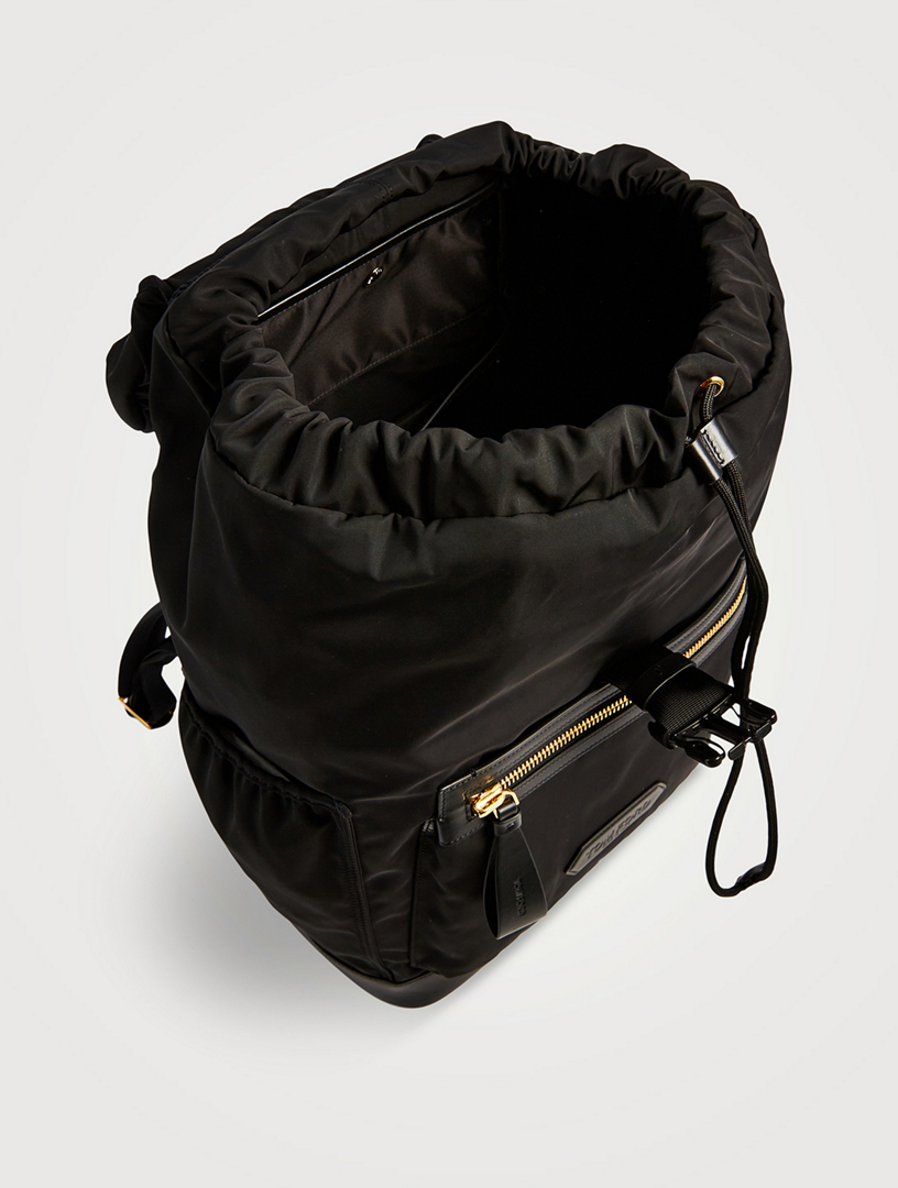 Nylon Drawstring Backpack