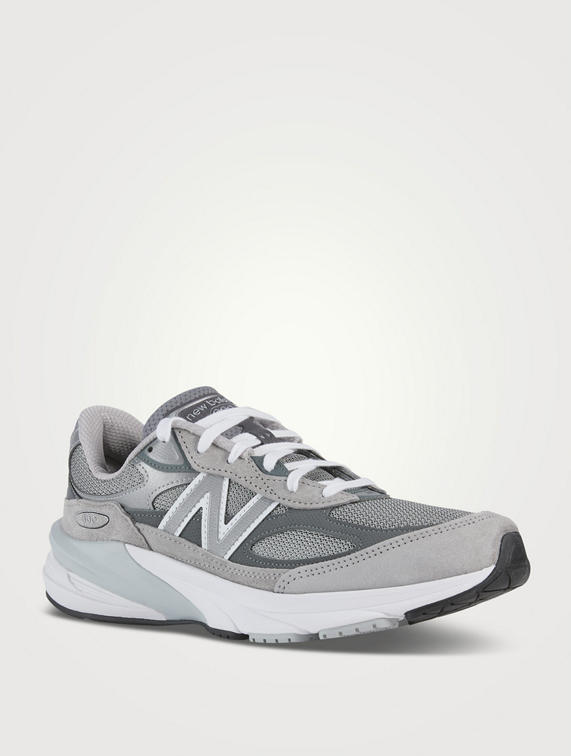 NEW BALANCE Made In US 990v6 Suede And Mesh Sneakers | Holt Renfrew