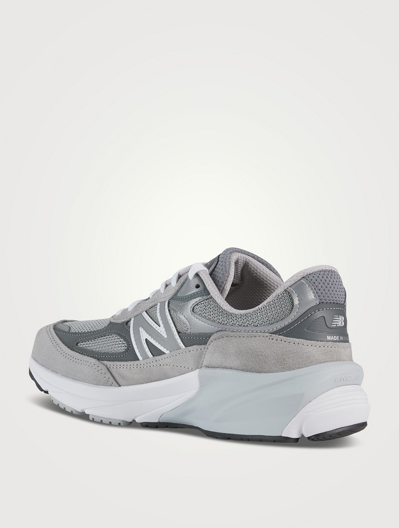 NEW BALANCE Made In US 990v6 Suede And Mesh Sneakers | Holt Renfrew