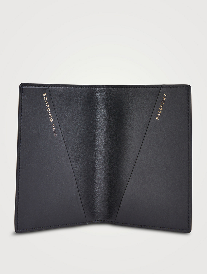 [新品未使用] SMYTHSON Panama Passport Cover SMYTHSON Panama Leather Passport Cover | Holt Renfrew