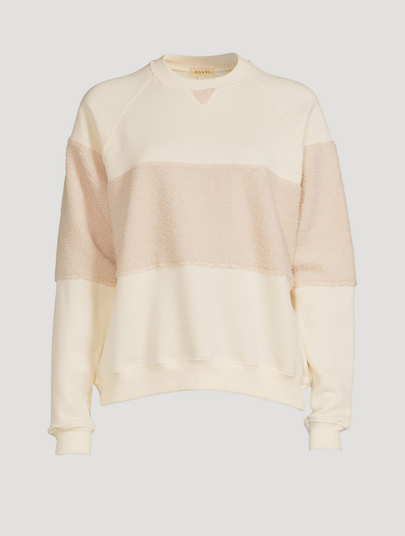 Eco-Fleece Sherpa Tri Sweatshirt