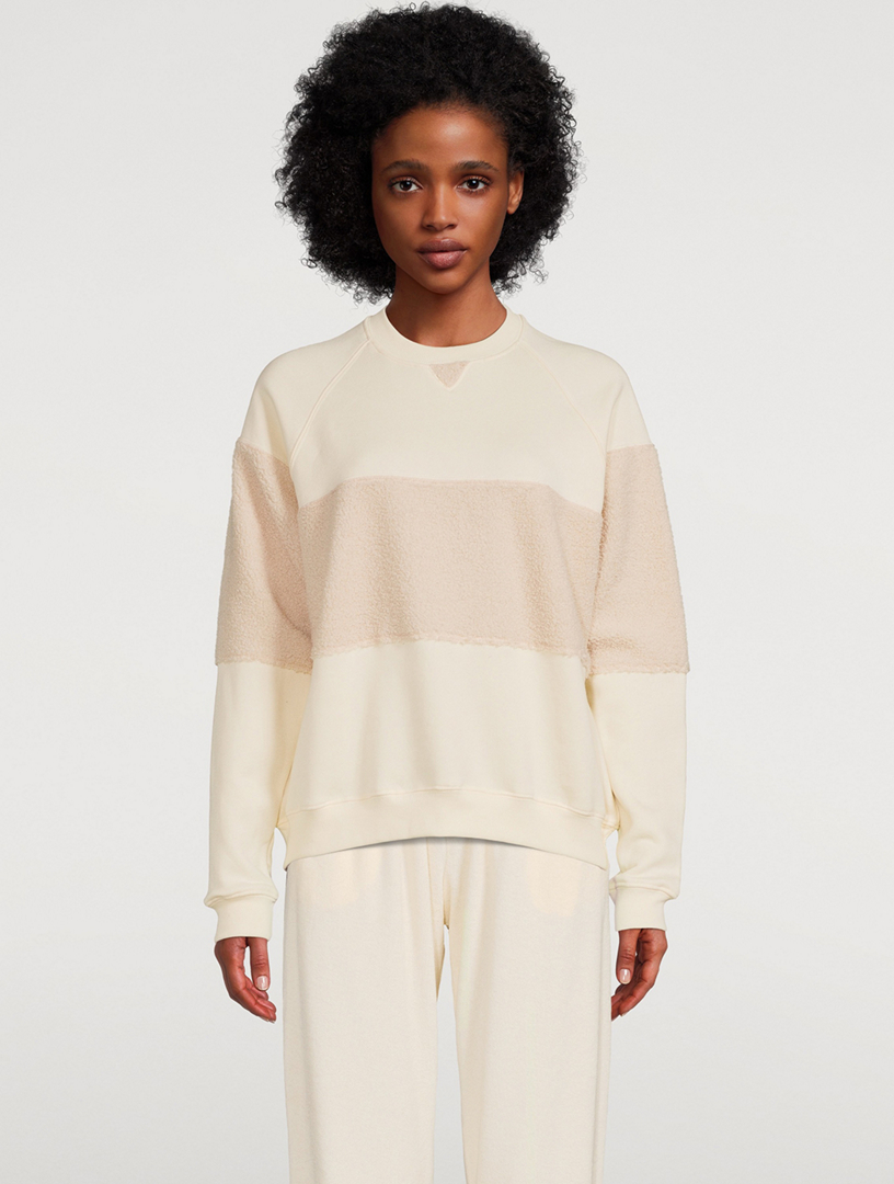 Eco-Fleece Sherpa Tri Sweatshirt