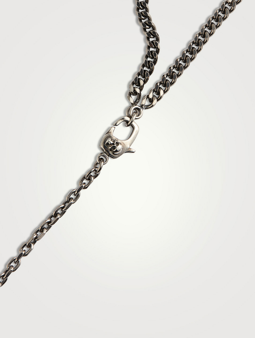 MCQUEEN Medium Snake Coin Necklace | Holt Renfrew