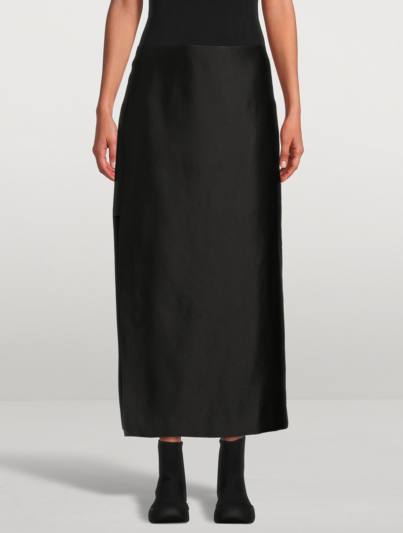 Kanita Silk Midi Skirt