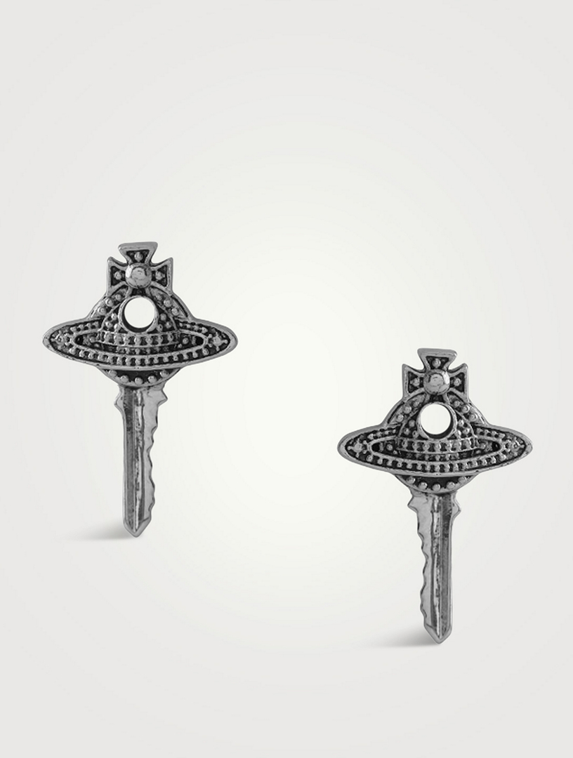 Small Silver Vivienne Westwood Earrings 2025 | www.urbag.ws
