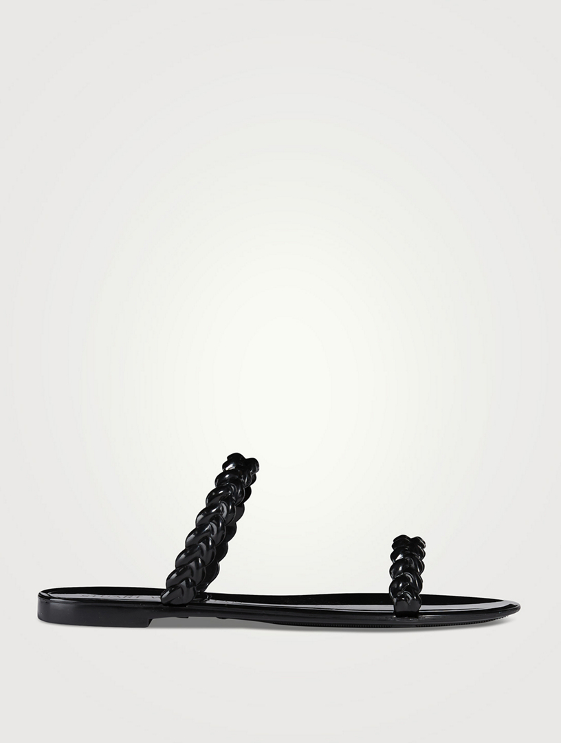 Shops stuart weitzman plastic sandals