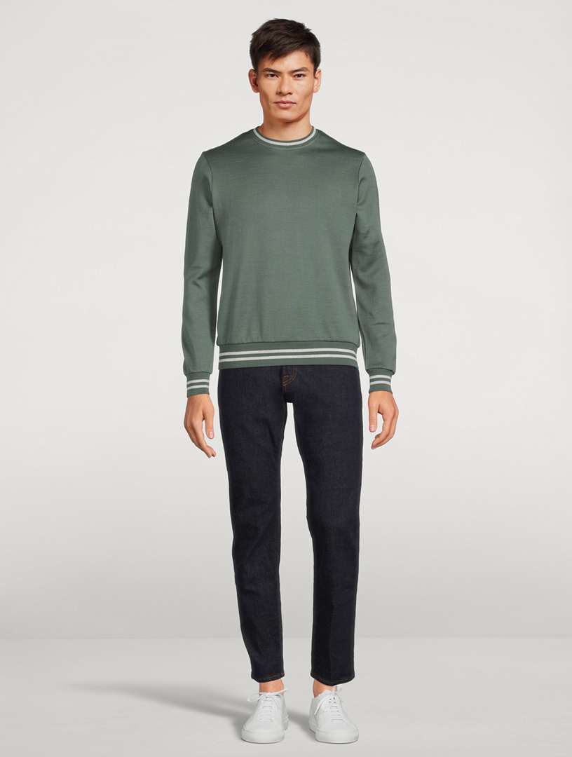 Cotton-Blend Sweatshirt