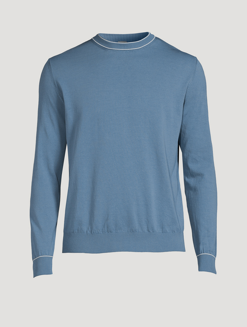 Cotton Crewneck Sweater