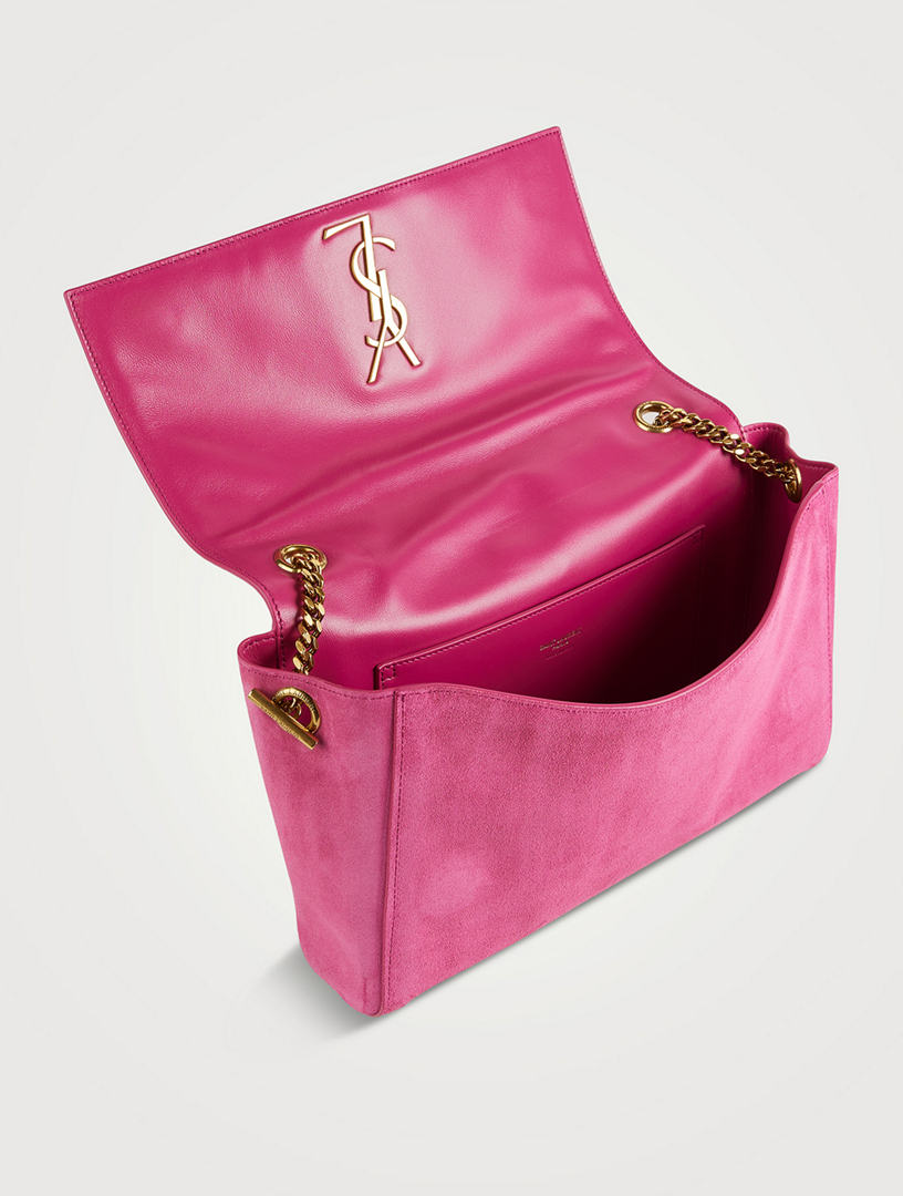 Saint Laurent Kate Supple Reversible Leather Shoulder Bag